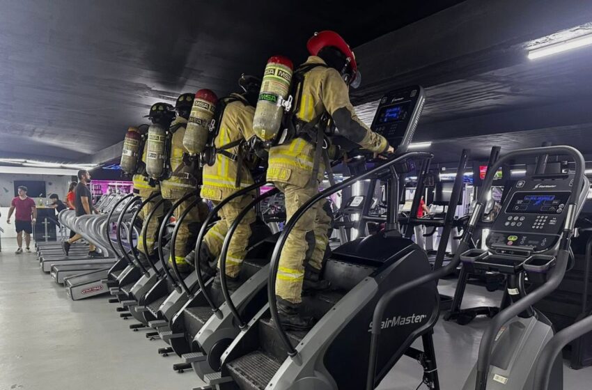 Bomberos se capacitan para actuar con eficacia en torres y edificios